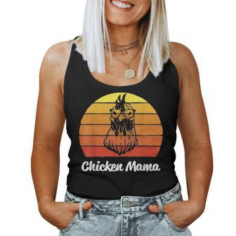 Cute Funny Mom Gifts Mothers Day Chicken Mama Chicken Lover Women Tank Top Basic Casual Daily Weekend Graphic - Seseable