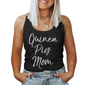 Cute Mothers Day Gift For Pet Moms Funny Guinea Pig Mom Women Tank Top Basic Casual Daily Weekend Graphic - Seseable