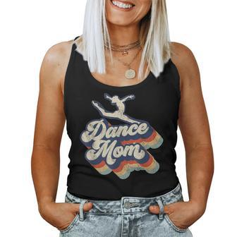 Dance Mom Retro Sunset Dance Mom Life Christmas Mothers Day Women Tank Top Basic Casual Daily Weekend Graphic - Seseable