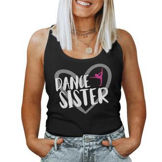 Dance Sister Heart Women Tank Top | Mazezy