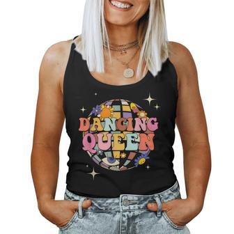 Dancing Queen Dance Mom For Dance Parties Women Tank Top Basic Casual Daily Weekend Graphic - Seseable