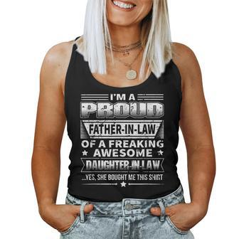 My Daughterinlaw Gave Me This Proud Fatherinlaw Women Tank Top | Mazezy