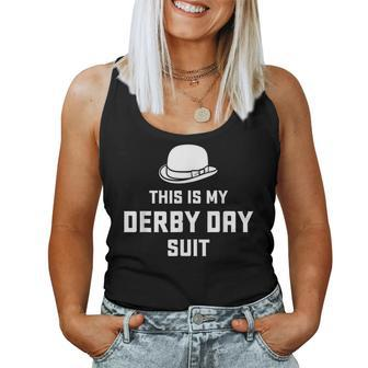 Derby Day 2021 Horse Kentucky This Is My Derby Day Suit Women Tank Top | Mazezy