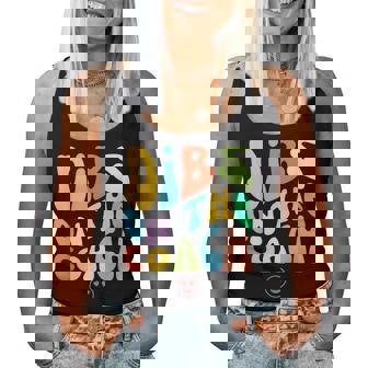 Dibs On The Assistant Coach Women Girlfriend Wife Sports Women Tank Top | Mazezy