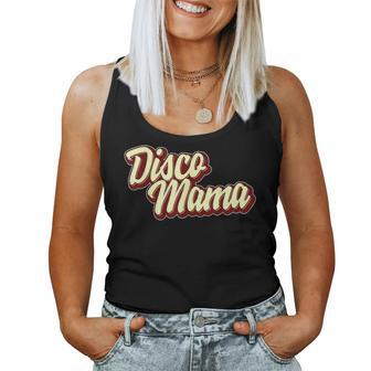 Disco Mama Queen Mom Matching Couple Mothers Day Retro Women Tank Top Basic Casual Daily Weekend Graphic - Seseable