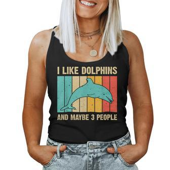 Dolphin For Men Women Dolphin Lover Beluga Fish Women Tank Top | Mazezy