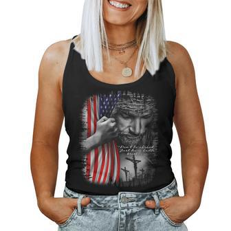 Dont Be Afraid Just Have Faith Jesus Christ  Women Tank Top Basic Casual Daily Weekend Graphic