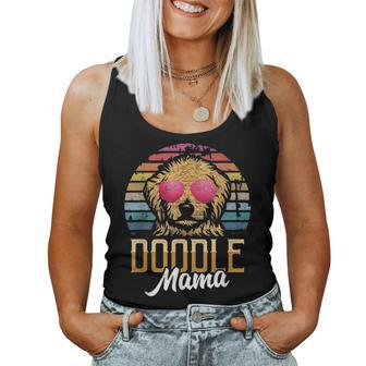 Doodle Mama Gift Goldendoodle Mom Goldendoodle Gift V2 Women Tank Top Basic Casual Daily Weekend Graphic - Seseable