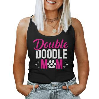 Double Doodle Mom Dog Lovers Women Tank Top | Mazezy
