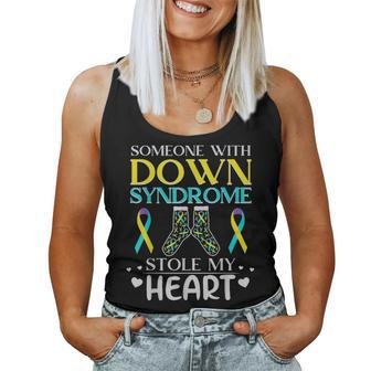 Down Syndrome Awareness Day 2021 Parents Dad Mom Family Gift Women Tank Top Basic Casual Daily Weekend Graphic - Seseable