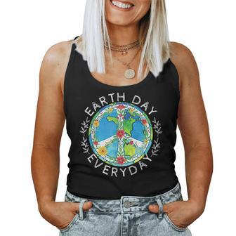 Earth Day Everyday Mother Earth Science Environmental Women Tank Top | Mazezy