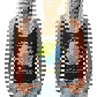 Earth Day Save The Earth Plant More Trees Go Planet Women Tank Top | Mazezy