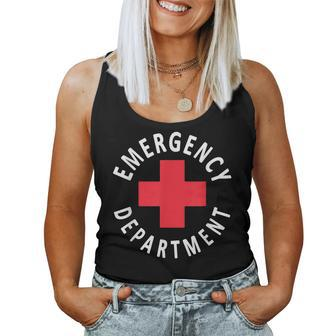 Emergency Department Emergency Room Healthcare Nursing Nurse Women Tank Top | Mazezy