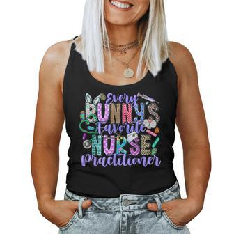 Every Bunny Favorite Nurse Practitioner Leopard Women Tank Top | Mazezy
