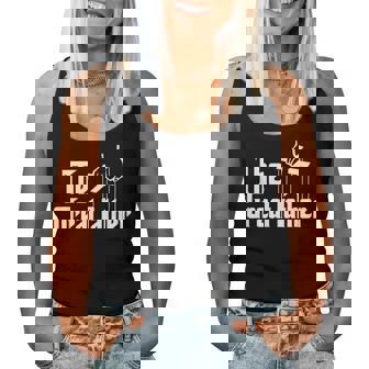 Fathers Day Humor The Great Father Godfather Style Women Tank Top | Mazezy