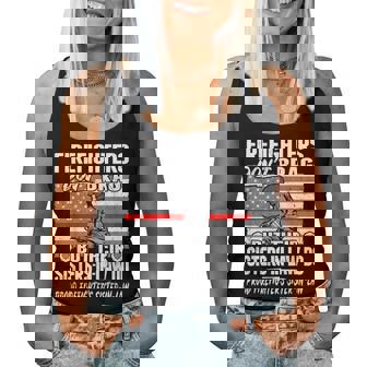 Firefighters Dont Brag Proud Firefighter Sisterinlaw Women Tank Top | Mazezy