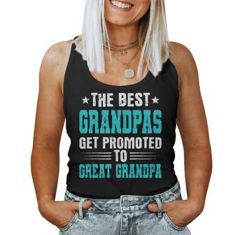 First Time Great Grandma New Great Grandparent T Women Tank Top | Mazezy