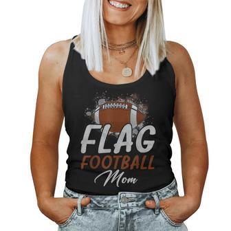 Flag Football Mom Proud Mom Of Ballers Fathers Day Women Tank Top Basic Casual Daily Weekend Graphic - Seseable