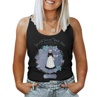 Florence Nightingale 200 Anniversary Year Of Nurse Midwife Women Tank Top Basic Casual Daily Weekend Graphic - Seseable