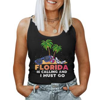 Florida Trip Outfit Men Women Kids - Florida Family Vacation Women Tank Top | Mazezy