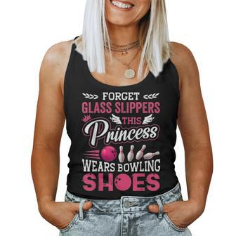Funny Bowling For Women Girls Kids Mom Wife Women Tank Top Basic Casual Daily Weekend Graphic - Seseable