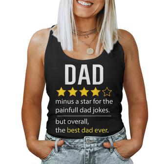 Funny Dad Fathers Day Joke Humor Dad Son Daughter Daddy Women Tank Top Basic Casual Daily Weekend Graphic - Thegiftio UK