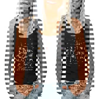 Funny Dancing Skeleton Happy New Year 2023 Nurse Crew Women Tank Top Basic Casual Daily Weekend Graphic | Seseable CA