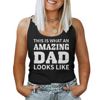 Funny Fathers Day Daddy Gifts From Son Daughter Kids Wife Women Tank Top Basic Casual Daily Weekend Graphic - Seseable