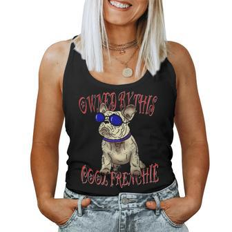Funny French Bulldog Gift Frenchie Mom Dad Kid Friend Women Tank Top Basic Casual Daily Weekend Graphic - Seseable