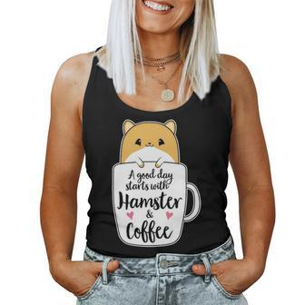 Funny Hamster Hamster Mom Women Tank Top Basic Casual Daily Weekend Graphic - Seseable