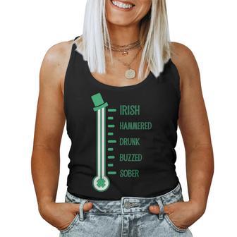 Funny St Patricks Day Paddies Drinking Men Women Team Women Tank Top Basic Casual Daily Weekend Graphic - Thegiftio UK