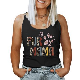 Fur Mama Leopard Prints Gift Fur Mama Women Tank Top Basic Casual Daily Weekend Graphic - Thegiftio UK