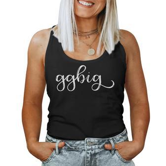 Ggbig Cute Little Matching Sorority Sister Greek Apparel Women Tank Top | Mazezy