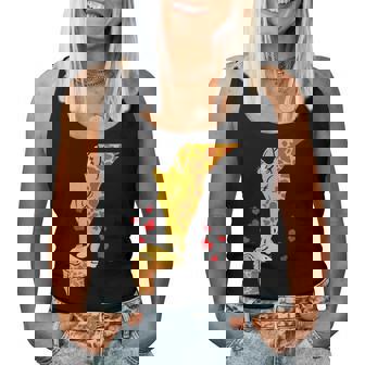 Giraffe Kissing Baby Africa Zoo Heart Mothers Day Gift Women Tank Top Basic Casual Daily Weekend Graphic - Thegiftio