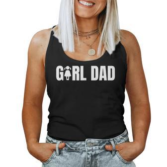 Girl Dad From Wife Mom Daughter New Baby Girls Fathers Day Women Tank Top | Mazezy