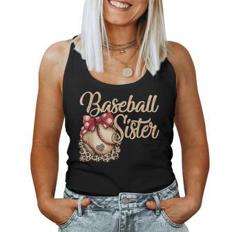 Girls Baseball Outfit Baseball Sister Baseball Sister Women Tank Top | Mazezy