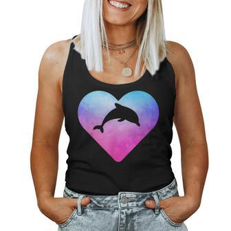 Women Or Girls Dolphin Women Tank Top | Mazezy