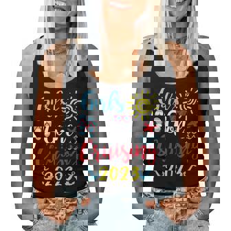 Womens Girls Gone Cruising 2023 Cruise Squad Vacation Girl Women Tank Top | Mazezy