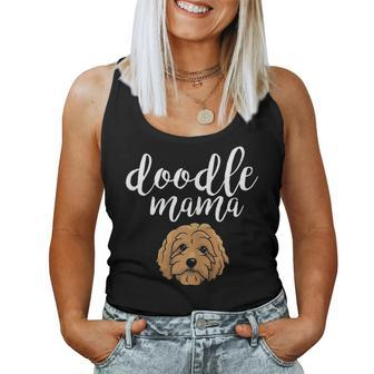 Goldendoodle Mom Doodle Mom Cute Goldendoodle Gift V2 Women Tank Top Basic Casual Daily Weekend Graphic - Seseable