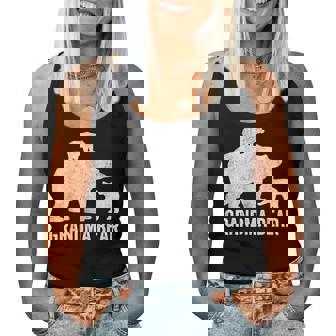 Grandma Bear Mothers Day Funny Two Cub Kids Grandmom Women Tank Top Basic Casual Daily Weekend Graphic - Thegiftio