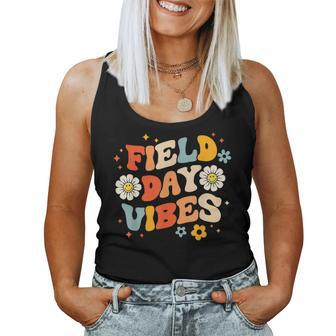Groovy Field Day 2023 Funny Field Day Vibes Teacher Boy Kids Women Tank Top Basic Casual Daily Weekend Graphic - Thegiftio UK