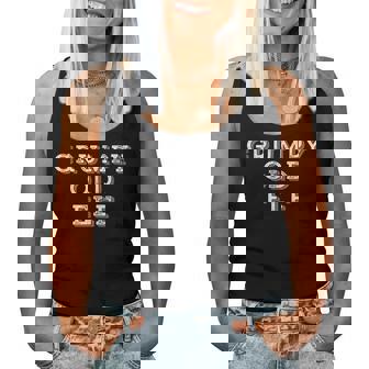 Grumpy Old Elf Holiday Christmas Grandparent Women Tank Top | Mazezy