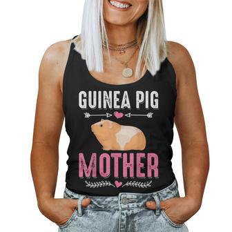 Guinea Pig Mother Rodent Pet Love Women Tank Top Basic Casual Daily Weekend Graphic - Seseable