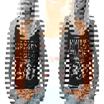 Happiness Is Being A Lolli For Mother Day Gifts Women Tank Top Basic Casual Daily Weekend Graphic - Seseable