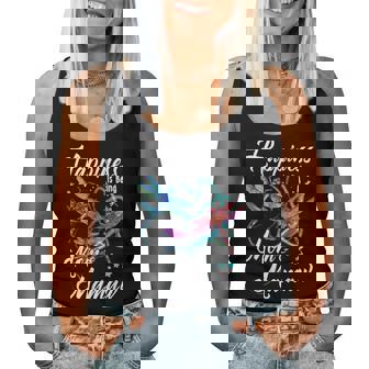Happiness Is Being A Mom And Mamaw Mothers Day Gift Women Tank Top Basic Casual Daily Weekend Graphic | Seseable UK