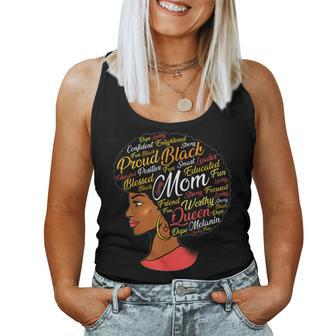 Happy Mother’S Day Black American Mom Queen Afro African Women Tank Top | Mazezy