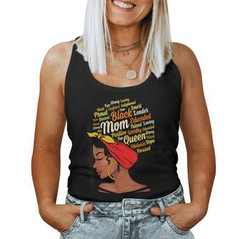Happy Mother’S Day Black Mom Queen Afro African Mama Women Women Tank Top | Mazezy