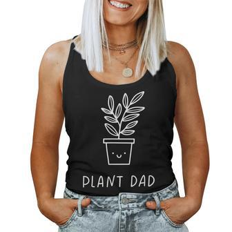 Happy Plant Dad Women Tank Top | Mazezy