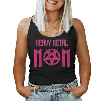 Heavy Metal Mom Rock Music Mama Mothers Day Gift Women Tank Top Basic Casual Daily Weekend Graphic - Seseable