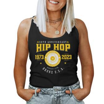 Hip Hop Music 50Th Anniversary Musician Birthday Born Day Women Tank Top | Mazezy